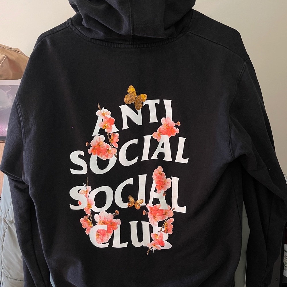 Black Anti Social Social Club Hoodie